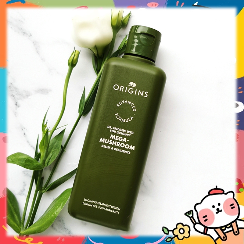 สูตรใหม่‼Origins Mega Mushroom Relief & Resilience Soothing Treatment Lotion 200ml