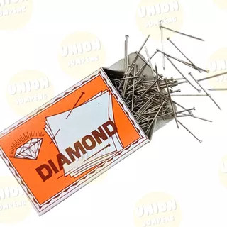 (USP)📍ถูกที่สุด📍(แพ็ค12กล่อง1,200ตัว) DIAMOND เข็มหมุดตะปูทำกระทง หมุดทำกระทง เข็มกระทง เข็มหมุด ตะปูเข็ม หมุดทำพานไหว้