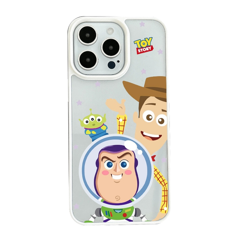 ซื้อ1แถม1 Toy Story บัซไลท์เยียร์ ใช้กับ เคสไอโฟน11 13 16pro 14pro 15 pro max XR 12 โปร่งใส เคส 7P 8P พสัส X 14plus