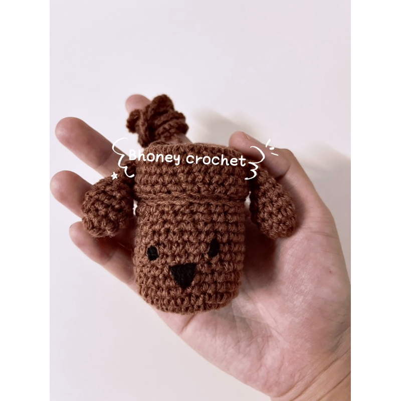 เคสยาดมหงส์ไทยน้องหมา (น้ำตาลเข้ม) 25g.
