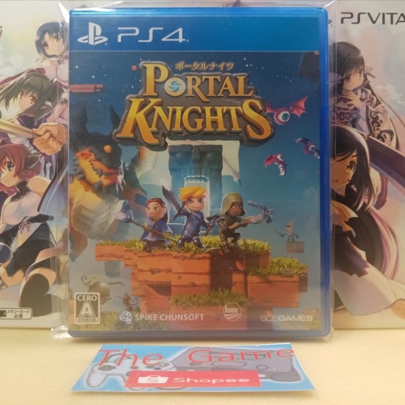(PS4)​ เเผ่น​เกมส์​  PS4​ -​ PS5​ 📌เกมส์​อินดี้​น่ารักสนก📌 portal knight (ภาษาอังกฤษ)​ English​ ZONE