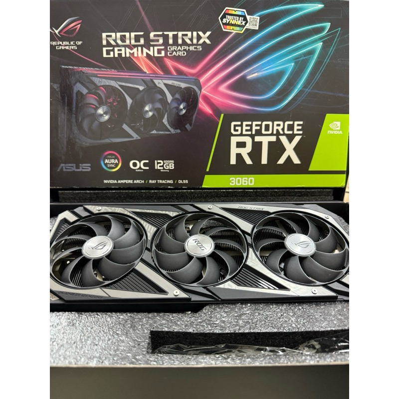 Rtx 3060 12gb Rog Strix มือสอง ประกัน synnex 6/2568