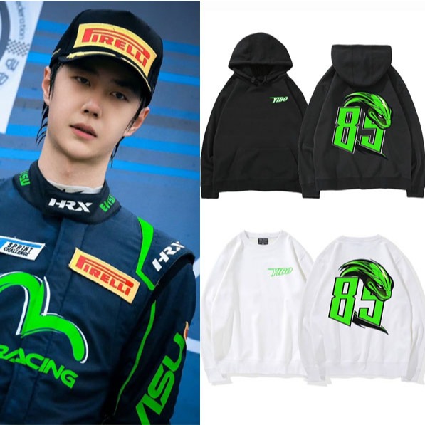 Pre-Order | เสื้อกันหนาว หวังอี้ป๋อ Wang Yibo EVISU No.85 Racing