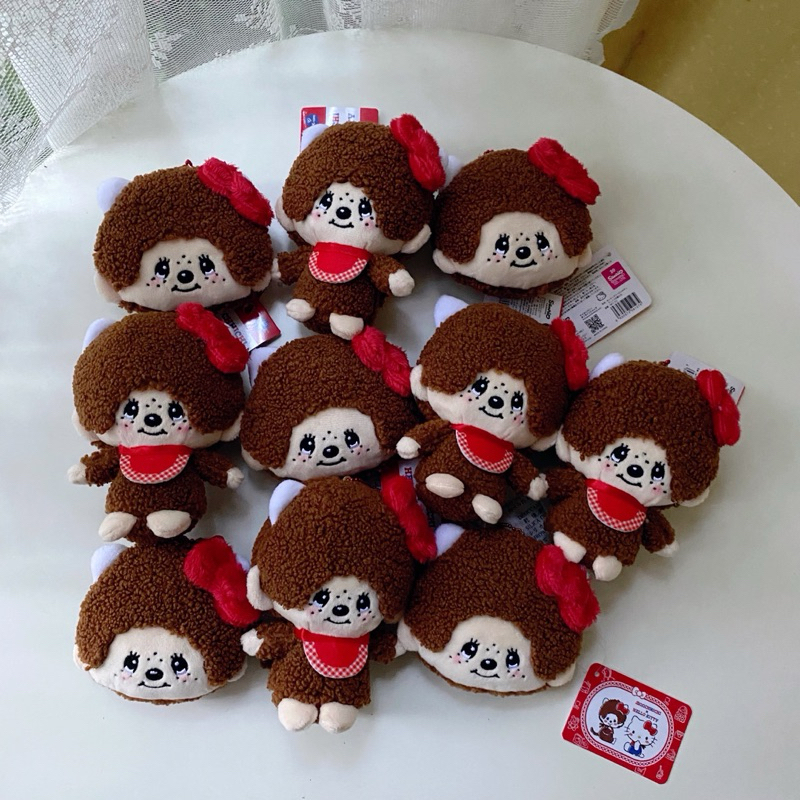 Hellooooo kitty 🐱💕✨😍  Ready to ship💓Hello Kitty x Monchhichi