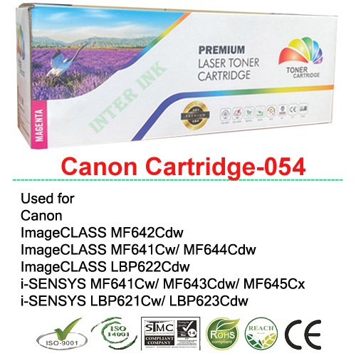 ตลับหมึก Canon Cartridge-054 (สีแดง) Compatible