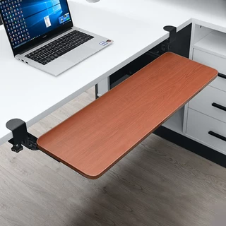 F2C ที่วางคีย์บอร์ด ไม่ต้องเจาะโต๊ะ 65/75cm แข็งแรง สวยงาม ถาดวางคีย์บอร์ด Keyboard tray