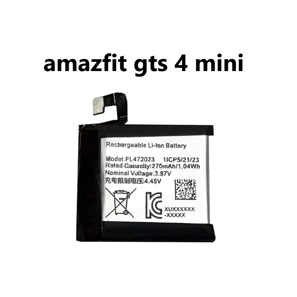 huami amazfit gts 4 mini 270mah pl472023 A2175/A2176