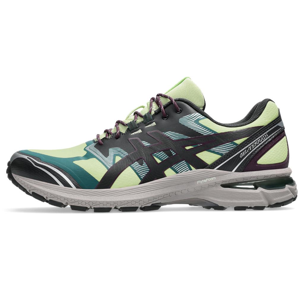 ASICS : 1203A342.302 GEL-TERRAIN UNISEX SPORTSTYLE ชายหญิง รองเท้าแฟชั่น ของแท้  COOL MATCHA/GRAPHITE GREY