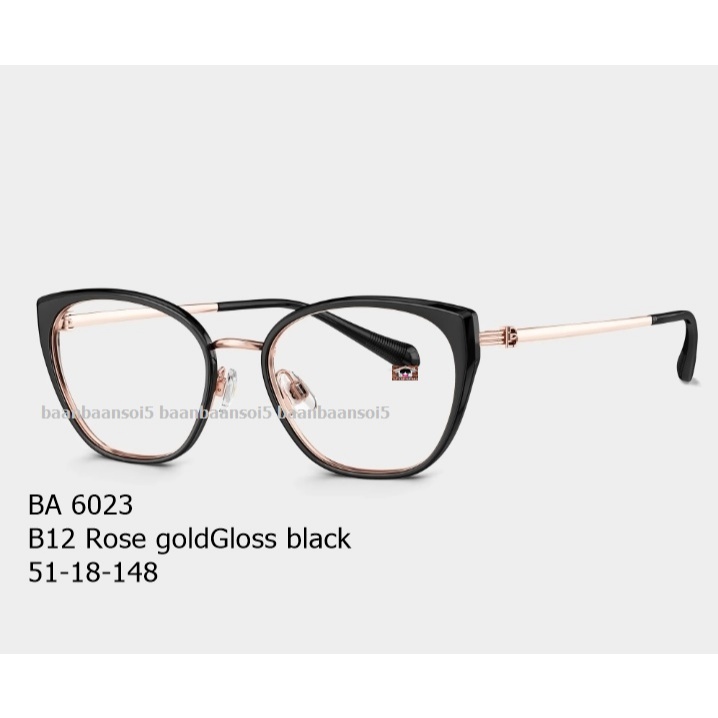 * โค้ด ลดเยอะ จัดส่งด่วน แจ้งได้ครับ* BOLON BA6023 Madrid   - FW24  Eyewear โบลอน กรอบแว่นสายตาสั้นก