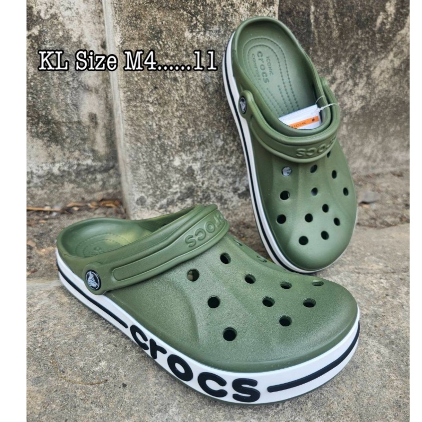 Buy 1 get 2 Jibbitzs free รองเท้า Crocs BayaBand Clog หิ้วนอก ถูกกว่าshop✨(สินค้าพร้อมจัดส่งจากไทย)✨