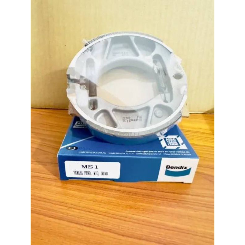 Bendix ผ้าเบรคหลัง Fino,Mio,Nuvo,Aerox,Q-Bix,Lexi,GT125,Grand Filano,Fiore MS1