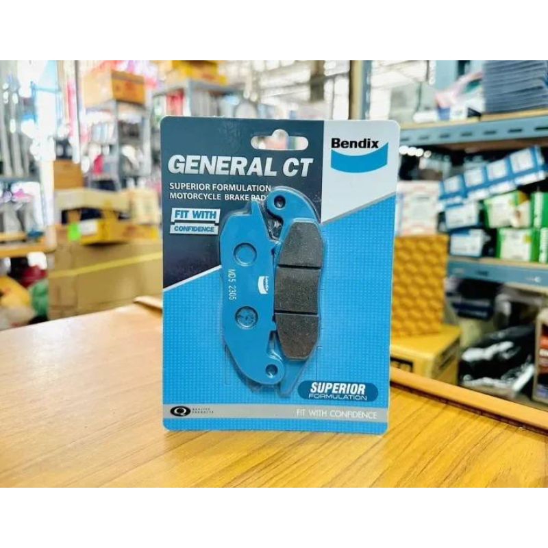ผ้าดิสเบรคหน้า Bendix สำหรับ Click เก่า,ADV,Air Blade เก่า รหัส MD5 ของแท้100%