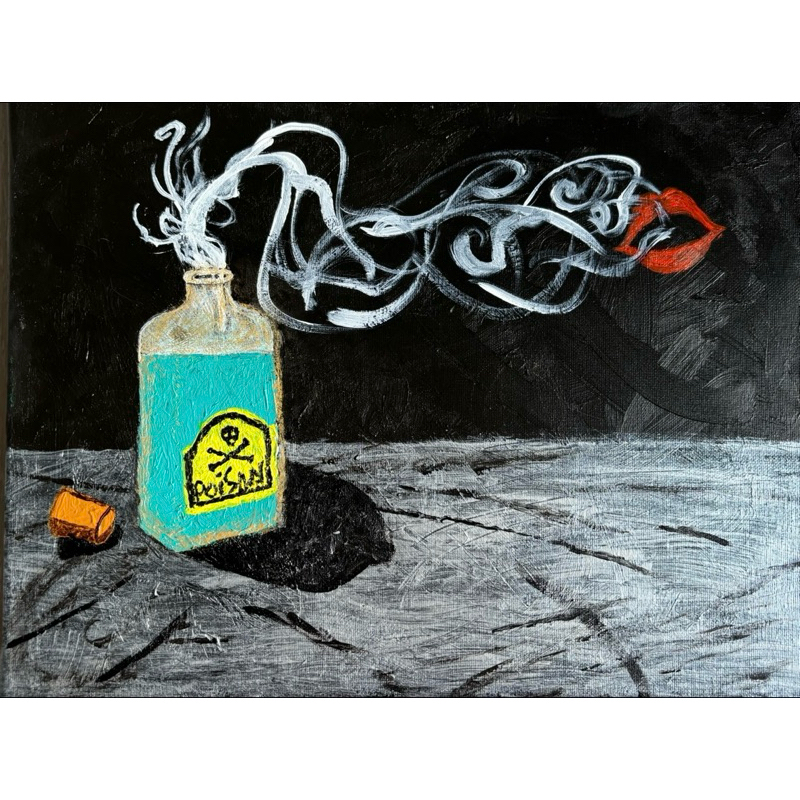 Handcrafted painting. acrylic. canvas