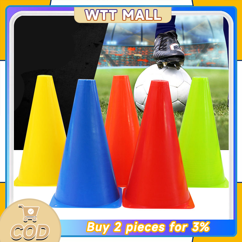10/20pcs กรวยซ้อมวิ่ง ซ้อมกีฬา 18cm มีหลายสีให้เลือก Sport Training Cones ช่วยในการออกกำลังกาย