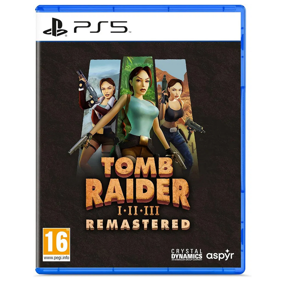 [พร้อมส่ง] PlayStation : PS5 Tomb Raider I-III Remastered Starring Lara Croft (EU) English Ver.