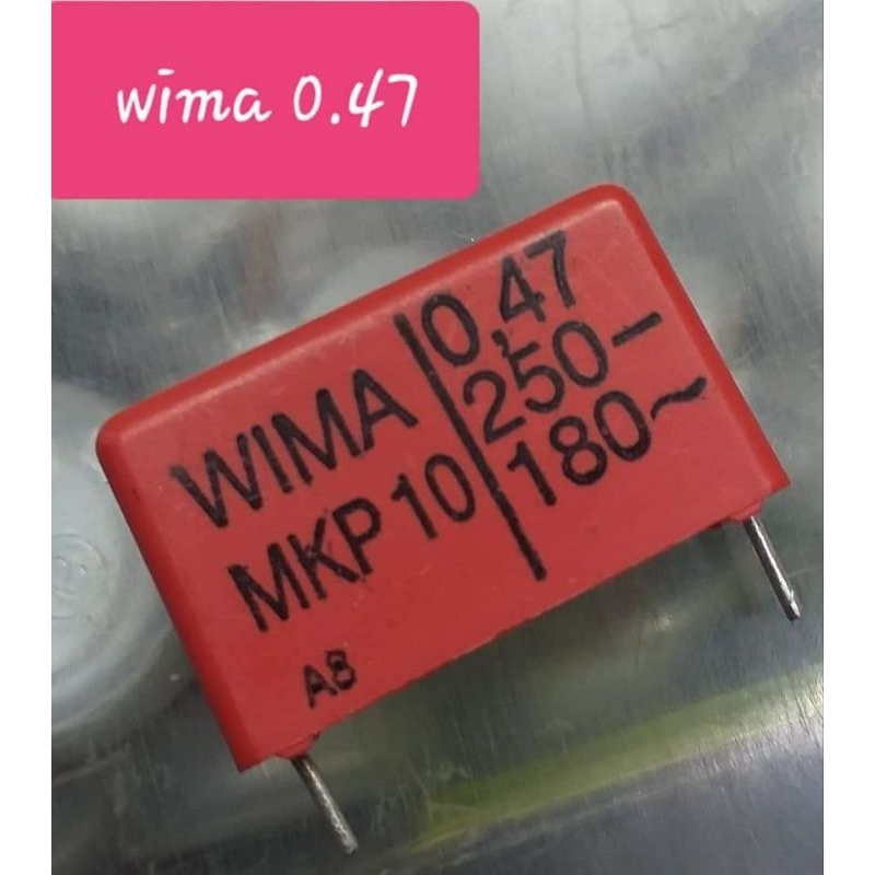 0.47/250Volt (Wima) (ระยะขา 15mm.)