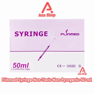 Flinmed Syringe ไซริงค์ กระบอกฉีดยา หลอดฉีดยา ไม่มีเข็ม 1,2,3,5,10,20,50 ml. (1 กล่อง) CC 3XXX ล้างจมูก ป้อนยา Nipro
