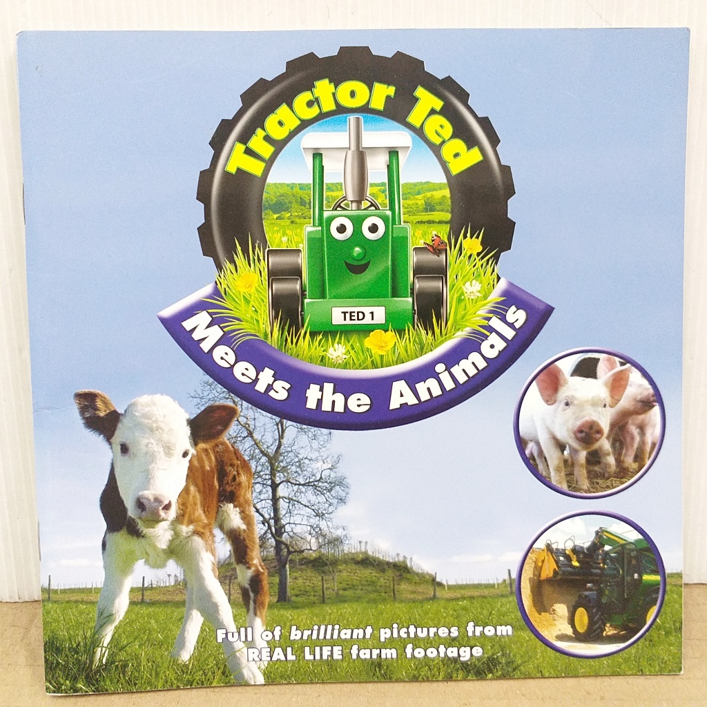 Tractor Ted Meets the Animals นิทานภาษาอังกฤษ มือสอง นิทานเกี่ยวกับ สัตว์ในฟาร์ม รถแทรกเตอร์ ปกอ่อน