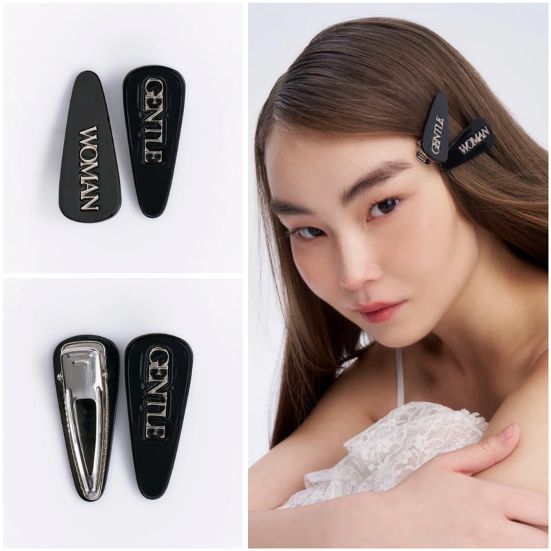 (พร้อมส่งของแท้ ใช้โค้ดลดร้านโค้ดคุ้ม30%ได้ค่ะ ️) GENTLEWOMAN HAIR CLIP   ( Hair Clip / Ribbon Clip ) ราคา ถูกที่สุด ดีลบีเคเค แกลเลอรีภาพที่ 3