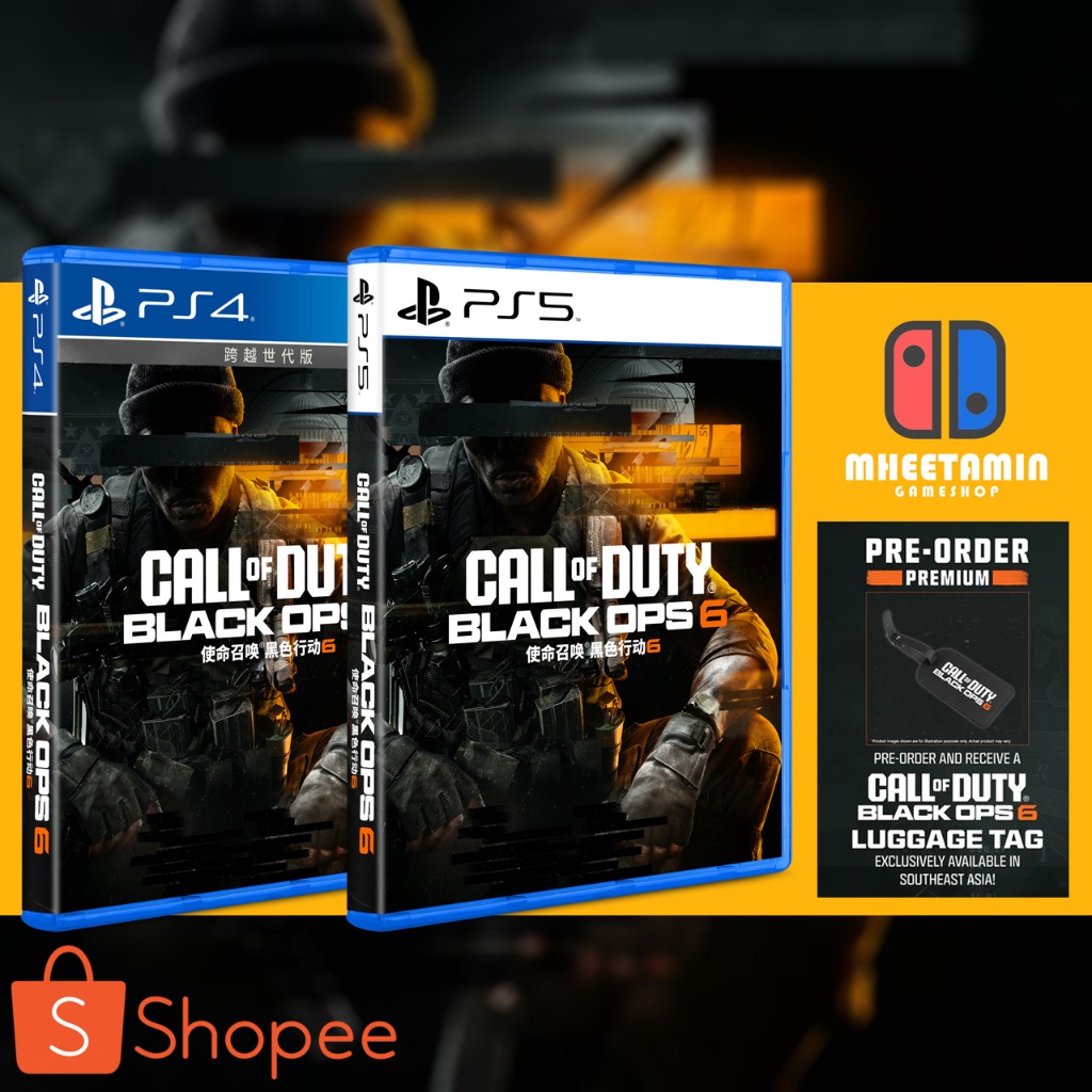PS5/PS4 Call of Duty: Black Ops 6 + Pre-Order Bonus [Z3/ASIA] [มือ1]