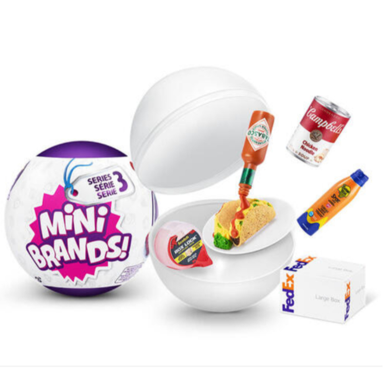 ZURU 5 SURPRISE MINI BRANDS Global Brands Series 3