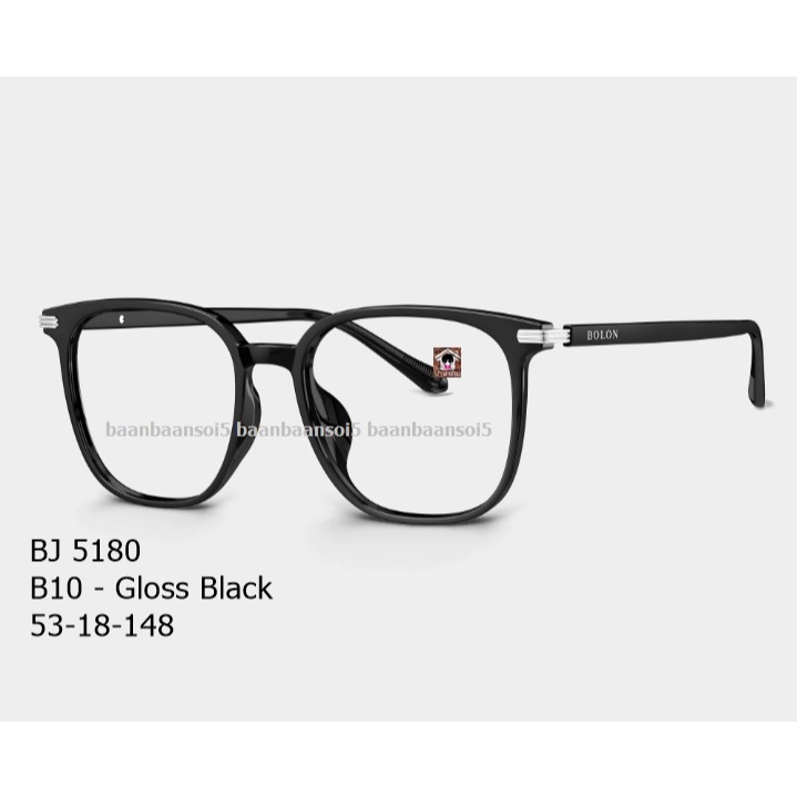 * โค้ด ลดเยอะ จัดส่งด่วน แจ้งได้ครับ* BOLON BJ5180 Nairobi - FW24  Eyewear โบลอน กรอบแว่นสายตาสั้นกร
