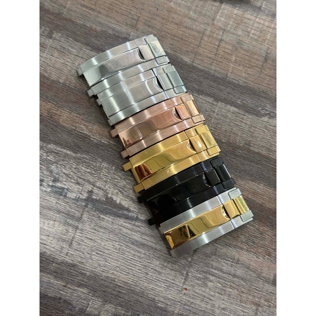 บัคเคิ้ลนาฬฺการุ่น Guide Lock Buckle for Rolex Sport 20mm