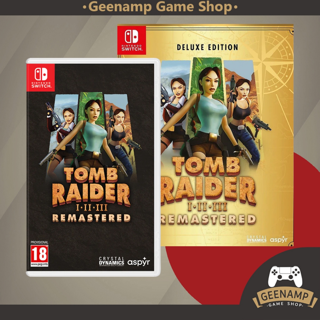 (คูปองShopee2.2) NSW [มือ1] Tomb Raider I-III Remastered (EU)(EN) - Nintendo Switch