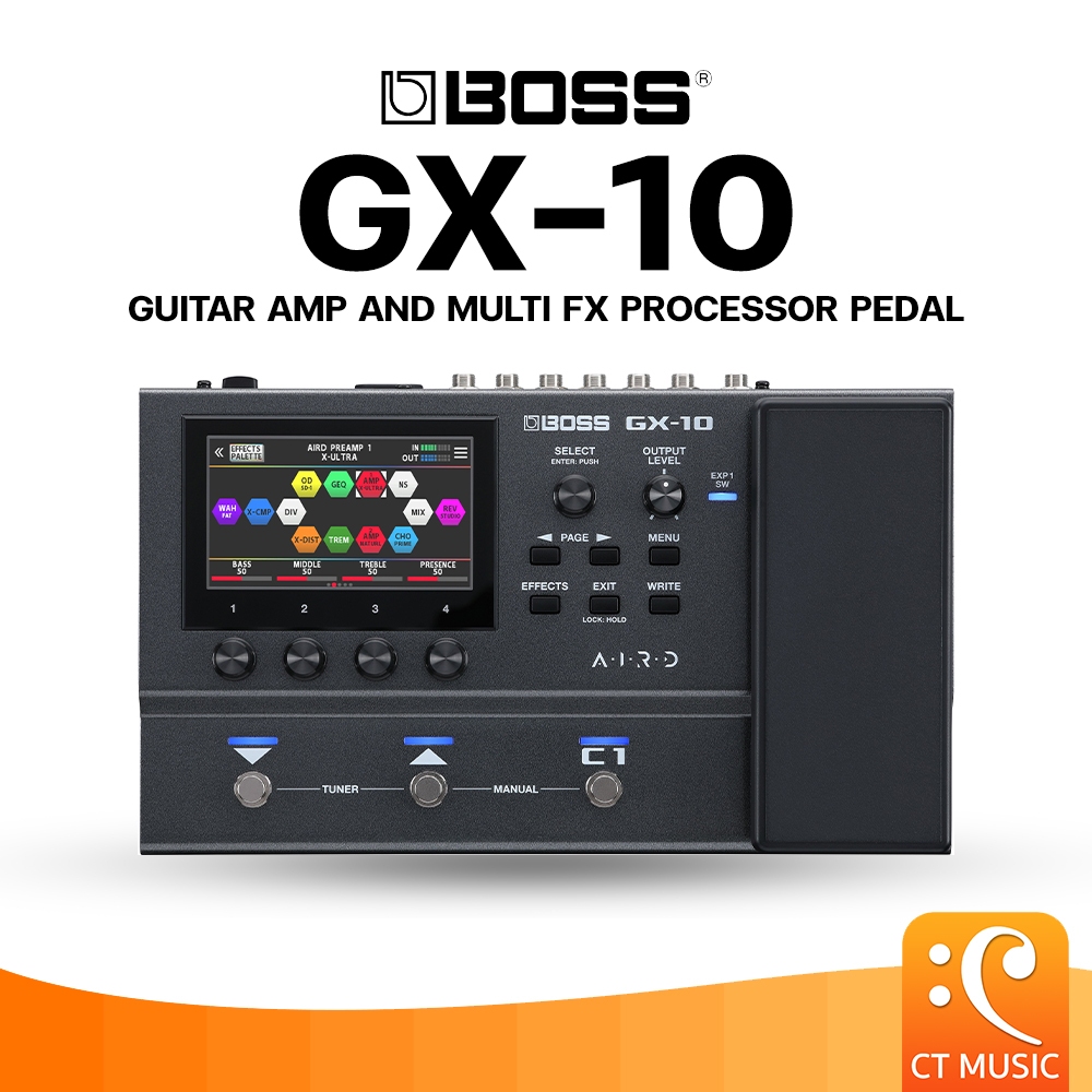 Boss GX-10 Guitar Effects Processor เอฟเฟคกีตาร์ มัลติเอฟเฟค