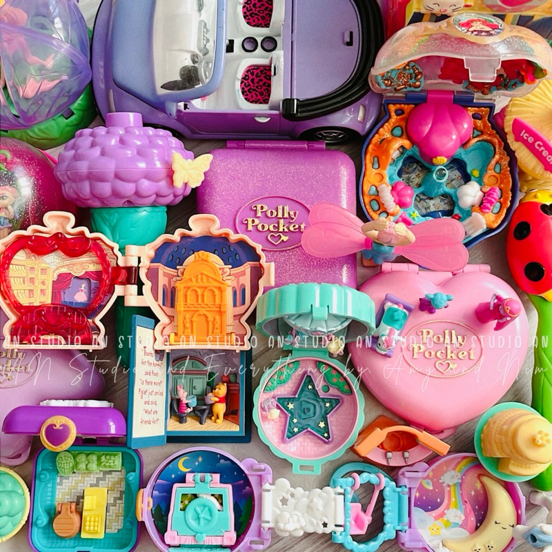 Polly Pocket Collection พอลลี่ พ็อกเก็ต คอลเลคชั่น สินค้ามือสองสภาพสวย