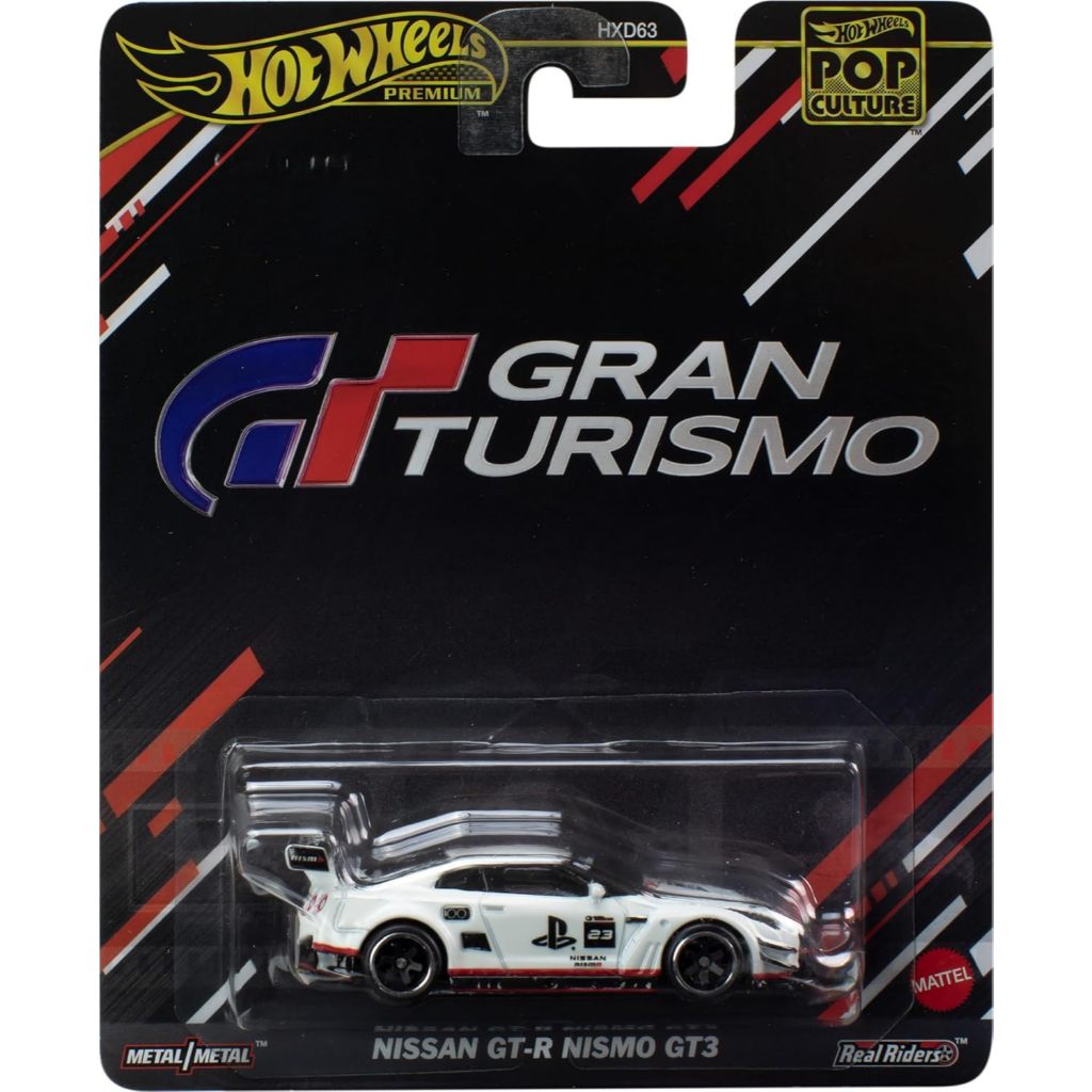 Hot Wheels Premium Pop Culture Gran Turismo Nissan GT R R35 Nismo GT3