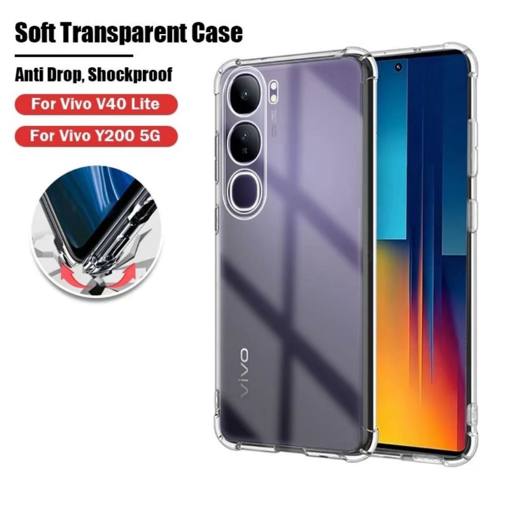 [ส่งจากไทย เร็ว 1-2วัน] เคสใสกันกระแทก สำหรับรุ่น Y200 5G