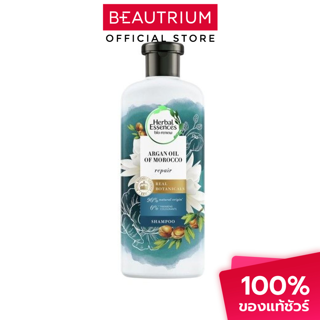 HERBAL ESSENCES Bio:renew Repair Argan Oil Of Morocco Hair Shampoo แชมพู 400ml