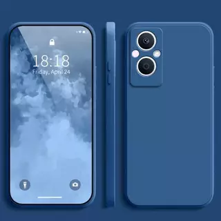 เคสTPUสีพื้นกำมหยี่ กันกล้อง สำหลับรุ่น OPPO Reno 7z Reno 8z