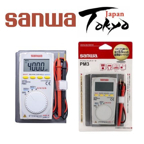 [สินค้าแท้ 100%] Sanwa Pm3 Digital Multimeter จัดส่งจากประเทศญี่ปุ่น
