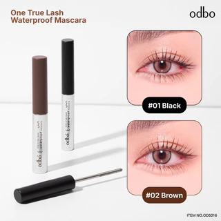 ODBO ONE TRUE LASH WATERPROOF MASCARA โอดีบีโอ วัน ทรู ลัช วอเตอร์ปรู๊ฟ มาสคาร่า OD9010