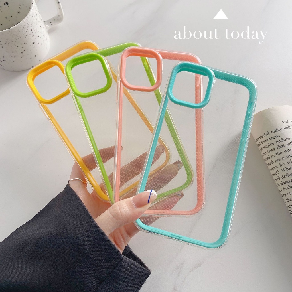3 In 1 เคสใส iphone for iPhone 11 16 เคสมือถือ 12 13 14 15 Pro Max 6 7 8 Plus 15 Pro Max XR XS Max เคส เคสไอโฟน 13