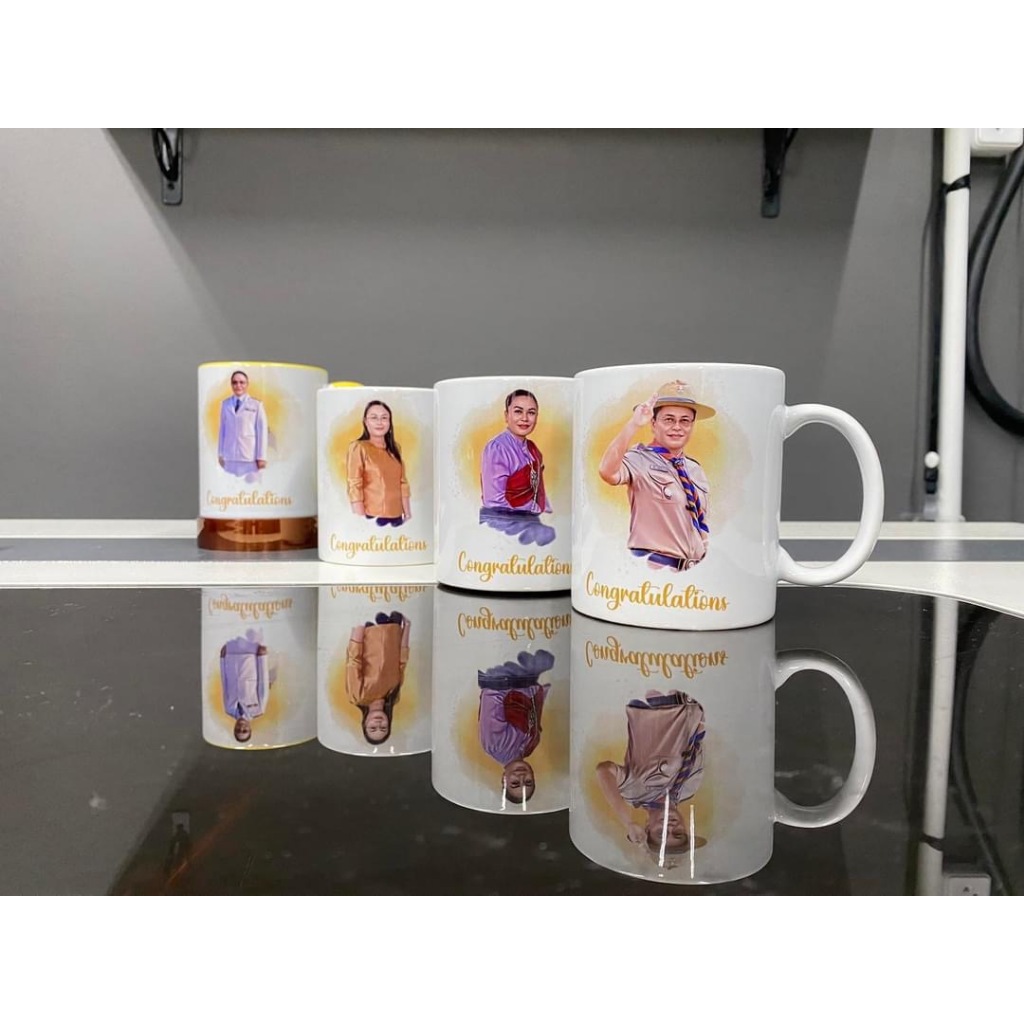 แก้วมัค แก้วสกรีนชื่อได้ (งานตามสั่ง ส่งรูปมาทำได้ ) ของขวัญวันเกิด งานแต่ง ของชำร่วย แก้วที่ระลึก - รูปที่ 2