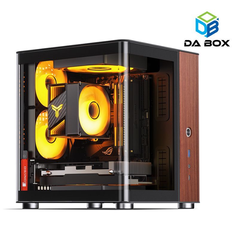Jonsbo TK-0 Mini-ITX Sea View Room Case (FAN 925 mm. ARGB 2 PCS.)
