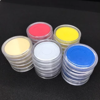 [ชุด10ตลับ] ตลับใส่เหรียญ แบบฟรีไซส์ ใส่ได้ทุกขนาด ตลับอคิลิคใส่เหรียญสะสม ตลับเหรียญ ตลับสะสมเหรียญ ตลับสูญญากาศ