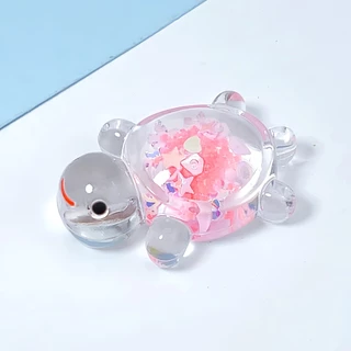 เต่าเรืองแสงสวนปลา Miniatures เครื่องประดับ Mini Luminous Glitter เต่าตกแต่งบ้านภูมิทัศน์หัตถกรรม