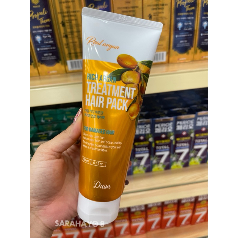 Daim Rich Argan Treatment Hair Pack 200ml.