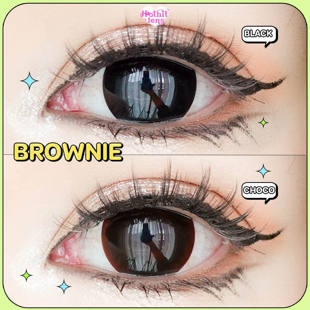 Candylens คอนแทคเลนส์ Brownie เลนส์ XXL ใส่สบาย Ultraslim พร้อมส่ง 00-10.00