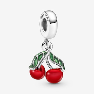 (ของแท้💯 พร้อมส่ง🔥) Pandora Cherry Fruit Dangle แพนโดร่าติ้ง…