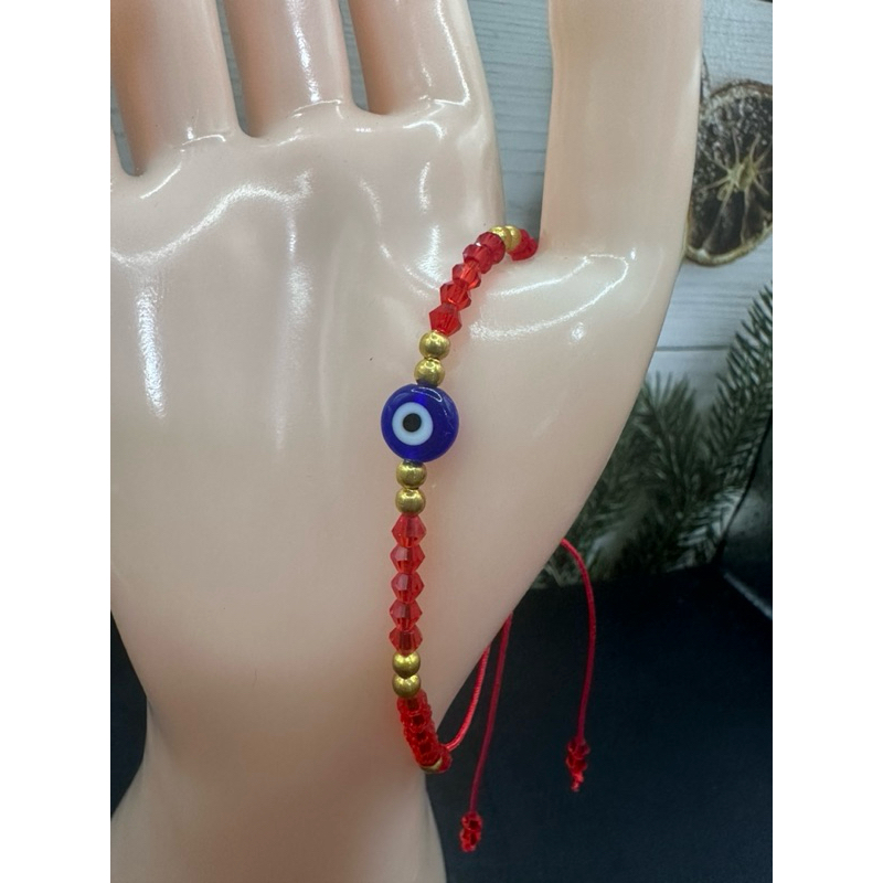 สร้อยข้อมือ Evil Eye แท้จากตุรกี ลูกปัดคริสตัล