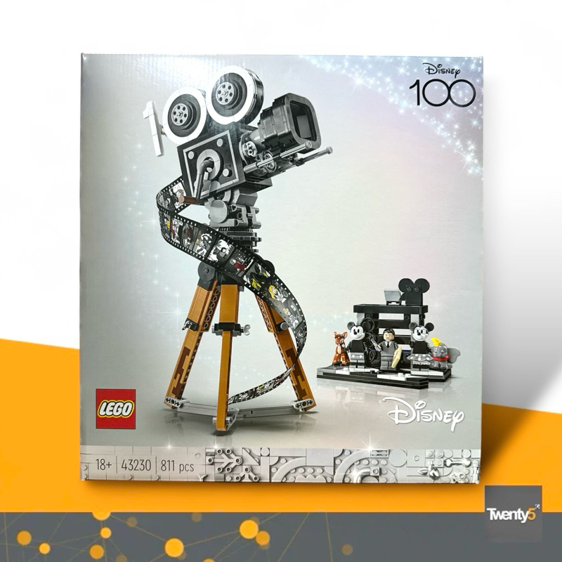 (พร้อมส่ง กล่องสวย รับส่วนลด 10-20%) Lego 43230 Walt Disney Tribute Camera เลโก้ของใหม่ ของแท้ 100%