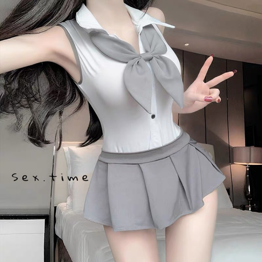 Sex time ชุดนอนผู้หญิง ไม่ได้นอน sexy เดรสสั้น พร้อมส่งจากไทย ผ้าดีมาก