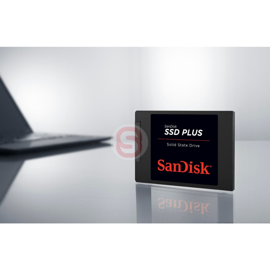 SanDisk PLUS SSD 240GB , SDSSDA-240G,  SR530/SW440MB/s, ประกัน 3 ปี Solid State Drive เอสเอสดี
