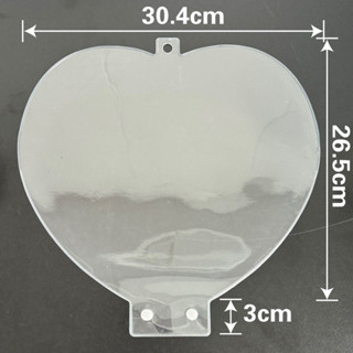 พร้อมส่ง | ซองใสใส่พัดเชียร์อุจิวะรูปหัวใจ