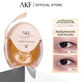 Mdudu สติ๊กเกอร์ตาสองชั้น AKF ไร้รอย สีผิวธรรมชาติ มองไม่เห็น ติดทน 120 ชิ้น เครื่องสำอาง